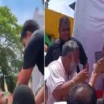 बिहार बंद के दौरान मंच विवाद